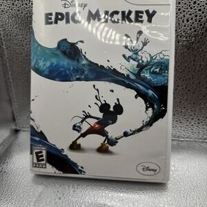 Disney Epic Mickey (Nintendo Wii, 2006) Complete With Manual